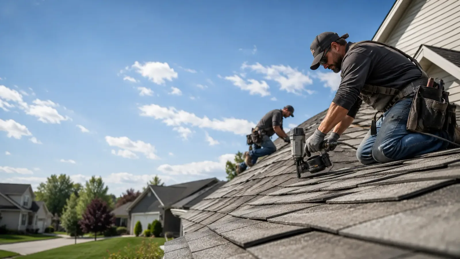 Storm Damage Roof Repair in Claridge, PA near me